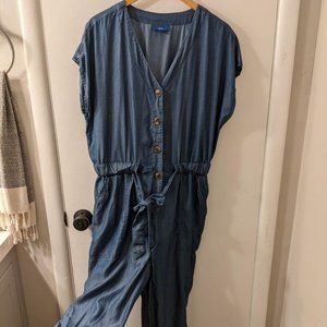 Women's Large, Denim Blue Body Suit
